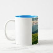 Psalm 23:1 Bible Verse Coffee Mug  Tweekleurige Koffiemok (Links)