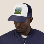 Psalm 23:1 Bible Verse Trucker Hat Pet (In situ)