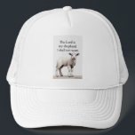 Psalm 23:1 Christian Lamb Trucker Hat Pet<br><div class="desc">Psalm 23:1
“The Lord is my shepherd; I shall not want.”</div>