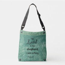 Psalm 23:1 Cross Body Bag