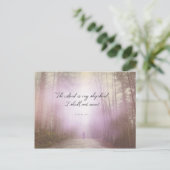 Psalm 23:1 - De Heer is mijn herder Briefkaart (Staand voorkant)