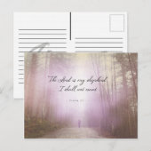 Psalm 23:1 - De Heer is mijn herder Briefkaart (Voorkant / Achterkant)