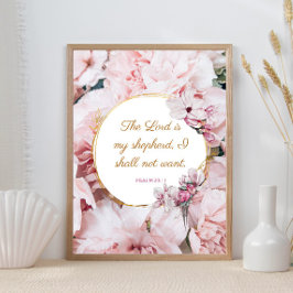 Psalm 23 : 1 - De Heer is mijn Poster van Sheperd