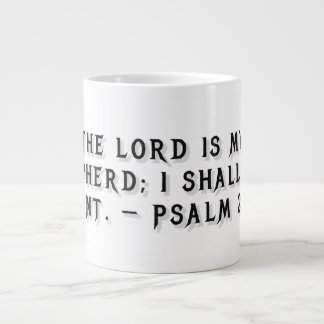 Psalm 23:1 Geschenkmok Grote Koffiekop