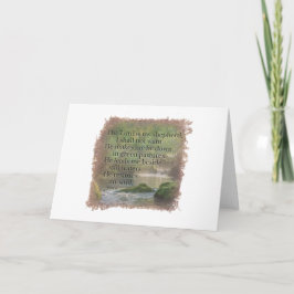 PSALM 23:1 - Greeting Card Bedankkaart
