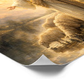 Psalm 23:1 Jezus als Herder Poster (Hoek)