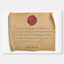 Psalm 23:1 Keukenmagneet Woonaccessoire Magneet