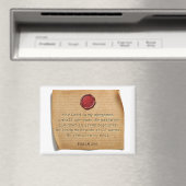 Psalm 23:1 Keukenmagneet Woonaccessoire Magneet (Insitu (Vaatwasser))