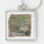 PSALM 23:1 - Keychain (Voorkant)