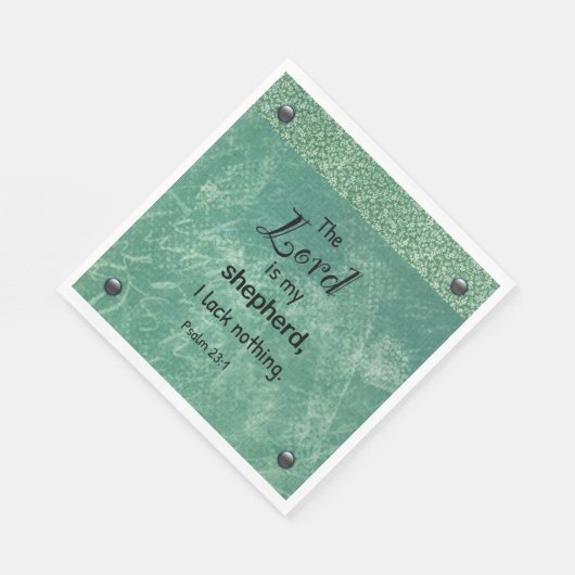 Psalm 23:1 Luncheon servetten - Set van 50 (Hoek)