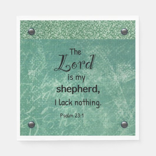 Psalm 23:1 Servetten - Set van 50 (Voorkant)