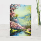 Psalm 23:2-3 Hij herstelt mijn ziel Bijbel Verse Kaart (Achterkant)