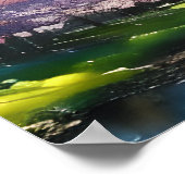 Psalm 23:2-3 Hij herstelt mijn ziel Bijbel Verse Poster (Hoek)