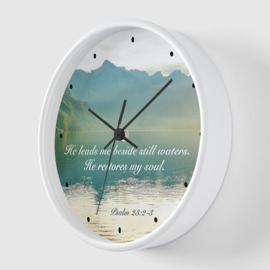 Psalm 23 2-3 Hij leidt me naast stilstaande watere (Hoek)