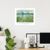 Psalm 23:2 Bijbeltekst Poster (Thuiskantoor)