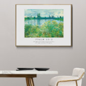 Psalm 23:2 Bijbelverse Poster