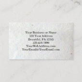 Psalm 23:3 Hij herstelt mijn ziel, bijbel Verse Fl Visitekaartje (Achterkant)