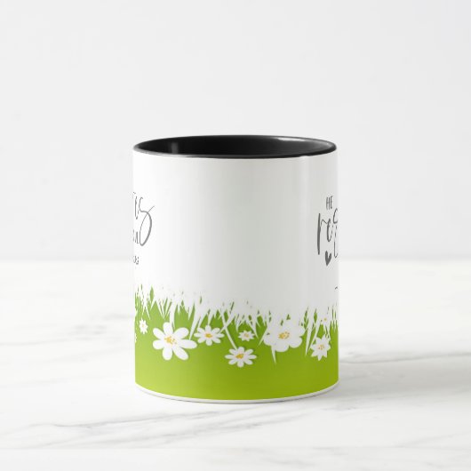 Psalm 23:3 Hij herstelt mijn ziel Bijbelse Verse Mok (Midden)