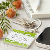 Psalm 23:3 Hij herstelt mijn ziel Bijbelse Verse Sleutelhanger (Voorkant Rechts)