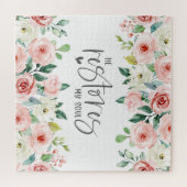 Psalm 23:3 Hij herstelt mijn zielenbijbelvers en R Legpuzzel (Horizontaal)