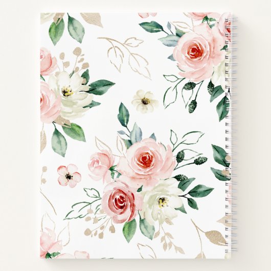 Psalm 23:3 Hij herstelt mijn zielenbijbelvers en R Notitieboek (Achterkant)