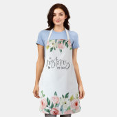 Psalm 23:3 Hij herstelt mijn zielenbijbelvers en R Schort (Gedragen)