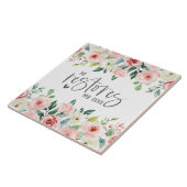 Psalm 23:3 Hij herstelt mijn zielenbijbelvers en R Tegeltje (Zijkant)