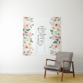 Psalm 23:3 Hij herstelt mijn zielenbijbelvers en R Wandkleed (In Situ (horizontaal))