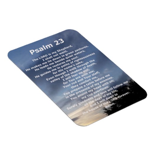 Psalm 23 (3) magneet (Rechterzijde)