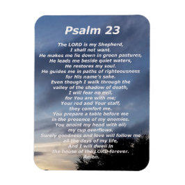 Psalm 23 (3) magneet