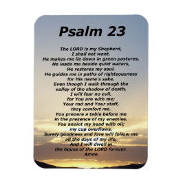 Psalm 23 (3) magneet