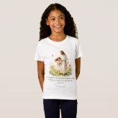 Psalm 23:4 Christelijk T-shirt – U Bent Bij Mij (Voorkant volledig)