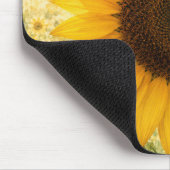 Psalm 23:4 Gele zonnebloem Muismat (Hoek)