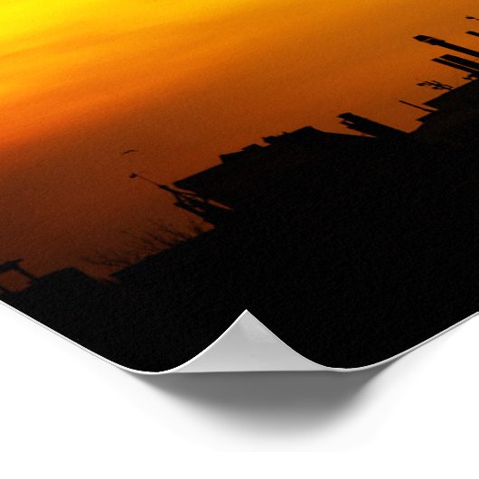 Psalm 23:4-kerk poster (Hoek)