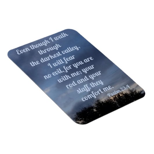 psalm 23:4 magneet (Rechterzijde)