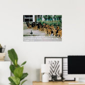 psalm 23:4 poster (Thuiskantoor)