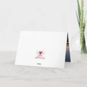 Psalm 23:4 Zonnesympathie/aanmoediging Kaart (Achterkant)