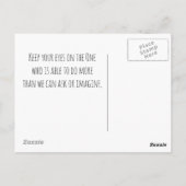 Psalm 23:5 Je hebt mijn hoofd geanoïneerd met olie Briefkaart (Achterkant)