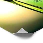 Psalm 23:5 Je hebt mijn hoofd geanoïneerd met olie Poster (Hoek)