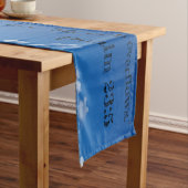 Psalm 23:5-tabeluitvoerder korte tafelloper (Voorbeeld)