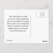 Psalm 23:5 U maakt een tabel voor mij klaar Briefkaart (Achterkant)