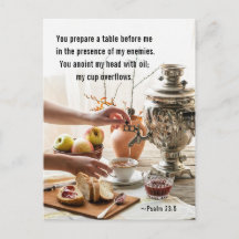 Psalm 23:5 U maakt een tabel voor mij klaar