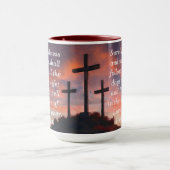 Psalm 23:6 Aangepaste Schrift Faith Coffee Mok (Midden)
