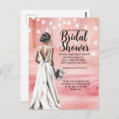 Psalm 23:6 Bridal Shower Invitation Briefkaart (Voorkant / Achterkant)