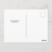 Psalm 23:6 Bridal Shower Invitation Briefkaart (Achterkant)