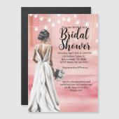 Psalm 23:6 Bridal Shower Invitation  Magnetische Uitnodiging (Voorkant / Achterkant)