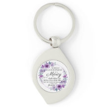 Psalm 23:6 Inspirerend Bijbelvers Paarse Bloemen