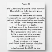 Psalm 23 8x10 Tabletop Foto Plaque Fotoplaat (Voorkant)