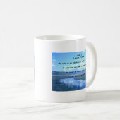 Psalm 23 A psalm David.T Koffiemok (Voorkant rechts)