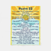 Psalm 23 baby deken (Voorkant)